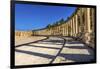 Oval Plaza, 160 Ionic Columns, Jerash, Jordan.-William Perry-Framed Photographic Print