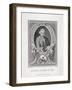 Oval Portrait of David Garrick, 1776-J Collyer-Framed Giclee Print