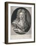 Oval Portrait of George, Prince of Denmark, 1704-Joseph Smith-Framed Giclee Print