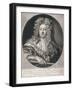 Oval Portrait of George, Prince of Denmark, 1704-Joseph Smith-Framed Giclee Print