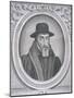 Oval Portrait of John Foxe, C1570-John Sturt-Mounted Giclee Print
