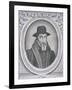 Oval Portrait of John Foxe, C1570-John Sturt-Framed Giclee Print