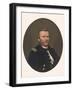 Oval Portrait of Major General Ulysses S. Grant Wearing Uniform-Stocktrek Images-Framed Art Print