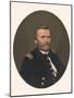 Oval Portrait of Major General Ulysses S. Grant Wearing Uniform-Stocktrek Images-Mounted Art Print