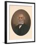 Oval Portrait of Robert E. Lee, Circa 1865-1870-Stocktrek Images-Framed Art Print