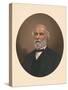 Oval Portrait of Robert E. Lee, Circa 1865-1870-Stocktrek Images-Stretched Canvas