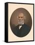 Oval Portrait of Robert E. Lee, Circa 1865-1870-Stocktrek Images-Framed Stretched Canvas