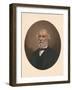 Oval Portrait of Robert E. Lee, Circa 1865-1870-Stocktrek Images-Framed Art Print