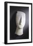 Oval-Shaped Head from Amorgos, Greece, Cycladic Culture, 3rd Millennium BC-null-Framed Giclee Print