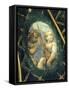 Ovate with Cherubs-null-Framed Stretched Canvas