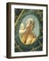 Ovate with Cherubs-Antonio Allegri Da Correggio-Framed Giclee Print