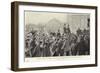 Ovation Offered to Otto Von Bismarck When Leaving the Chancellor's Mansion-null-Framed Giclee Print