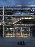 Pompidou Center in Paris-Ove Arup and Partners-Stretched Canvas