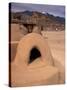 Oven in Taos Pueblo, Rio Grande Valley, New Mexico, USA-Art Wolfe-Stretched Canvas