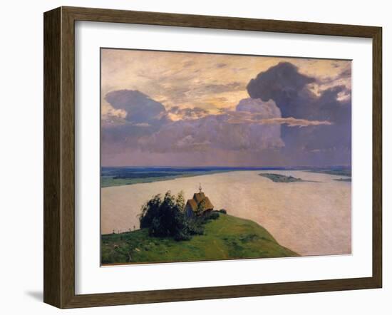 Over Eternal Peace, 1894-Isaak Ilyich Levitan-Framed Giclee Print