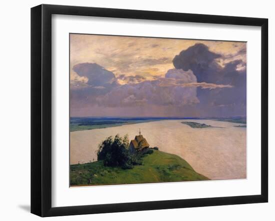 Over Eternal Peace, 1894-Isaak Ilyich Levitan-Framed Giclee Print