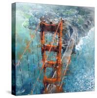 Over Golden Gate-Mark Lague-Stretched Canvas