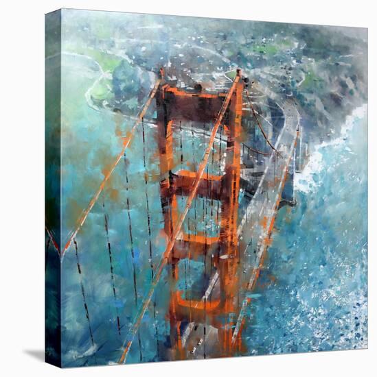 Over Golden Gate-Mark Lague-Stretched Canvas