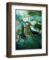 Over Land And Sea II-Ruth Palmer-Framed Art Print