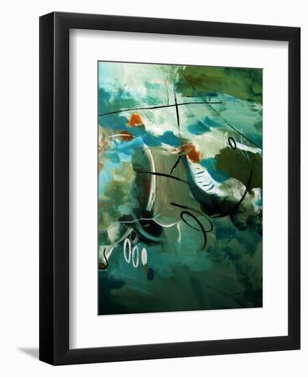 Over Land And Sea II-Ruth Palmer-Framed Art Print