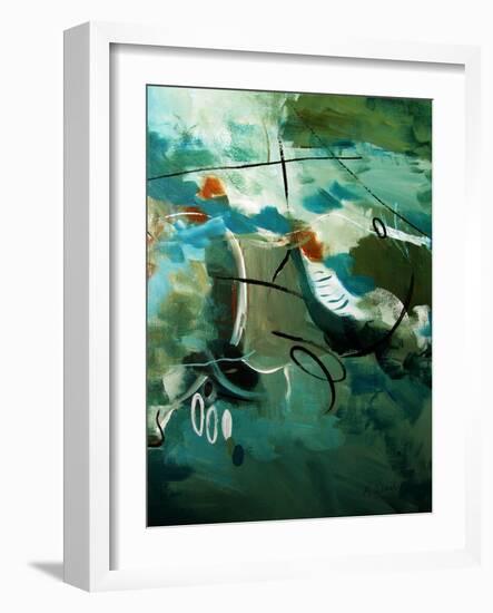 Over Land And Sea II-Ruth Palmer-Framed Art Print