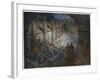 Over London by Rail by Gustave Dore-Stefano Bianchetti-Framed Giclee Print