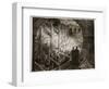 Over London - by Rail, from 'London, a Pilgrimage', Written by William Blanchard Jerrold-Gustave Doré-Framed Giclee Print