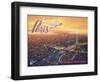 Over Paris-Kerne Erickson-Framed Art Print