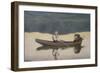 Over sea and river, 1904-Theodor Severin Kittelsen-Framed Giclee Print