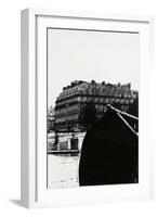 Over the Boat, Seine River, Paris-Manabu Nishimori-Framed Art Print