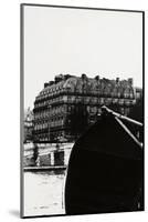 Over the Boat, Seine River, Paris-Manabu Nishimori-Mounted Art Print