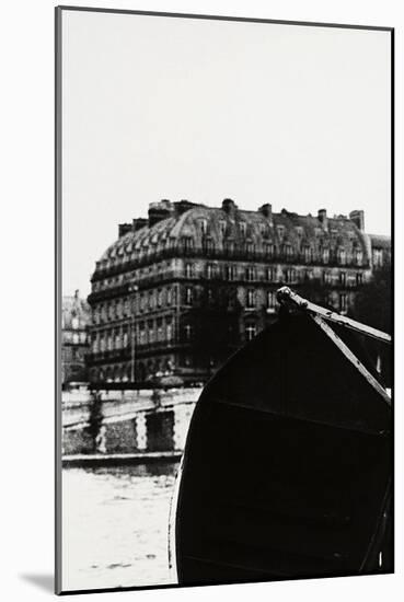 Over the Boat, Seine River, Paris-Manabu Nishimori-Mounted Art Print