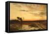 Over the Border, C.1880-John MacWhirter-Framed Stretched Canvas