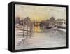 Over the Bridge-Mortimer Ludington Menpes-Framed Stretched Canvas