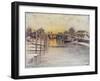 Over the Bridge-Mortimer Ludington Menpes-Framed Giclee Print