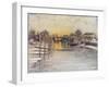 Over the Bridge-Mortimer Ludington Menpes-Framed Giclee Print