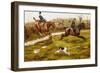 Over the Ditch (Late 19th Century)-George Derville Rowlandson-Framed Giclee Print