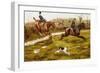 Over the Ditch (Late 19th Century)-George Derville Rowlandson-Framed Giclee Print