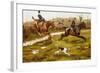 Over the Ditch (Late 19th Century)-George Derville Rowlandson-Framed Giclee Print