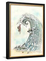 Over the Falls-Gary Patterson-Framed Giclee Print