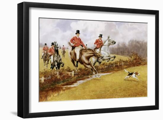 Over the Fence-Warren Williams-Framed Giclee Print