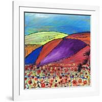 Over the Fence-Caroline Duncan-Framed Giclee Print