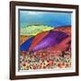 Over the Fence-Caroline Duncan-Framed Giclee Print