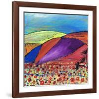 Over the Fence-Caroline Duncan-Framed Giclee Print