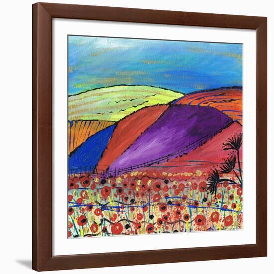 Over the Fence-Caroline Duncan-Framed Giclee Print