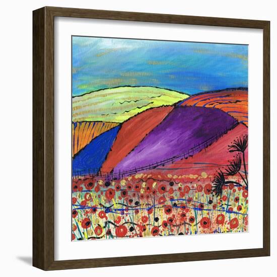 Over the Fence-Caroline Duncan-Framed Giclee Print