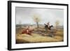 Over the Fence-Henry Thomas Alken-Framed Giclee Print