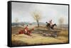 Over the Fence-Henry Thomas Alken-Framed Stretched Canvas