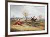 Over the Fence-Henry Thomas Alken-Framed Giclee Print