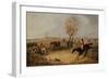 Over the Fence-Henry Thomas Alken-Framed Giclee Print